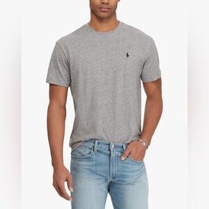 POLO RALPH LAUREN Men's Classic Fit Soft Cotton T-Shirt | GRAY | MEDIUM